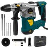 Enventor 1-1/4 Inch SDS-Plus 12.5A Heavy Duty Rotary Hammer Drill
