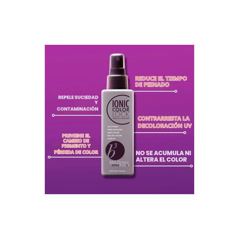 B3 ChampúacondicionadorIonic Color Lock Trio Pack