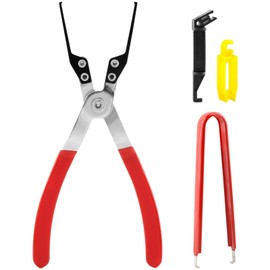 4-Pack Relay Puller Pliers Set, Automotive FMM Fuses Puller Tool, Vehicles Battery Terminal Remover, Pliers for Removing Relays on Vehicles