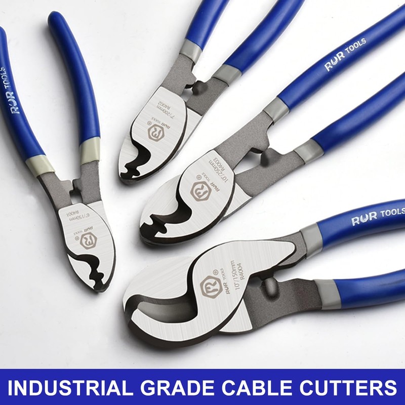 ZrgGea Cable Cutters 8 Inch, High Leverage Cable Cutter, Made
