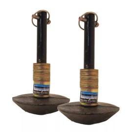 BUYERS LOT OF 2 Snow Plow Shoe Skid Foot Assemblies for Western 49071 Buyers 1303220