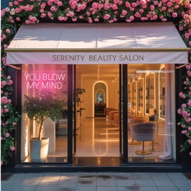 You Blow My Mind Neon Sign Beauty Salon Neon Light Sign for Wall Decor LED Light for Skincare Salon Room Esthetic Center Wall Art Facial Spa Business Decorations Gift for Her