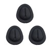 votuyet 3Pcs Black Silicone car Cup limiters Cup Holder Insert,car