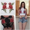 Pack of 4 Exquisite Flowers Embroidered Sew-On Appliqué Patches for