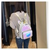 Puyang Sequin Bag Unicorn Backpack Cute Shiny Love Heart School