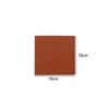 Aoktorkit 6 PCS Square Leather Coasters, 10cm*10cm, Brown and Gray,