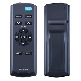 PZL RUE-4202 Replacement Remote Control fit for Alpine Car Stereo CDE-HD137BT CDE-HD138BT CDE-164BT CDE141 UTE93DAB CDE-190R CDE-177BT CDE-178BT CDA-117E CDE-HD149BT