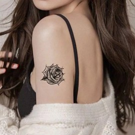 Search Life 여성타투스티커 타투 레터링 미니타투스티커 스티커 문신 헤나 판박이 30장 서치생활 [Q 타입] Women's Tattoo Stickers Tattoo Lettering Mini Tattoo Stickers Sticker Henna Temporary Tattoos 30 Sheets Search Life [Type Q]