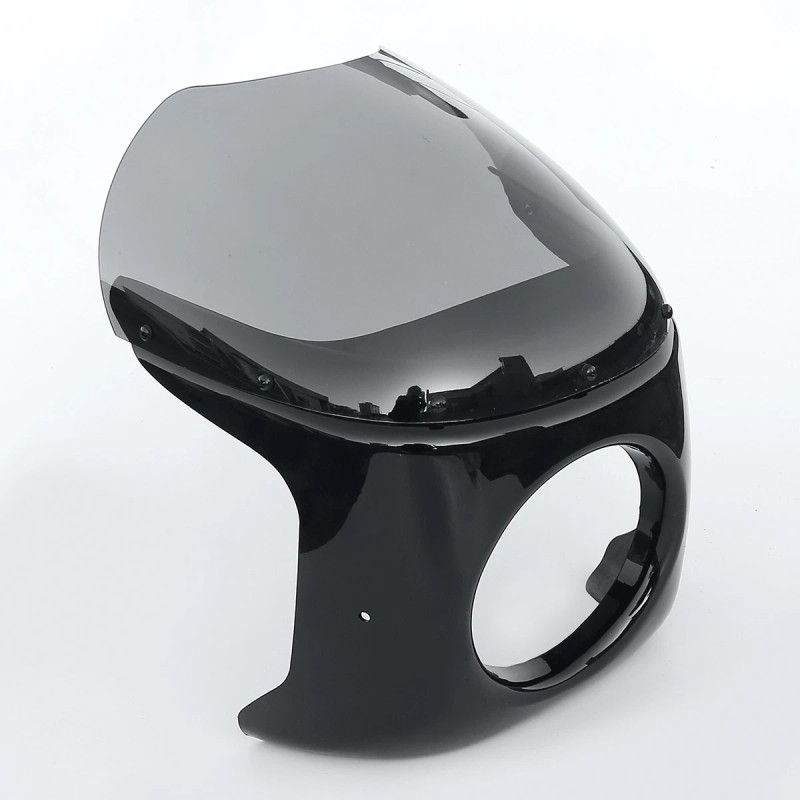 TCMT Headlight Fairing Windshield Screen Cover Fit For 7" Round