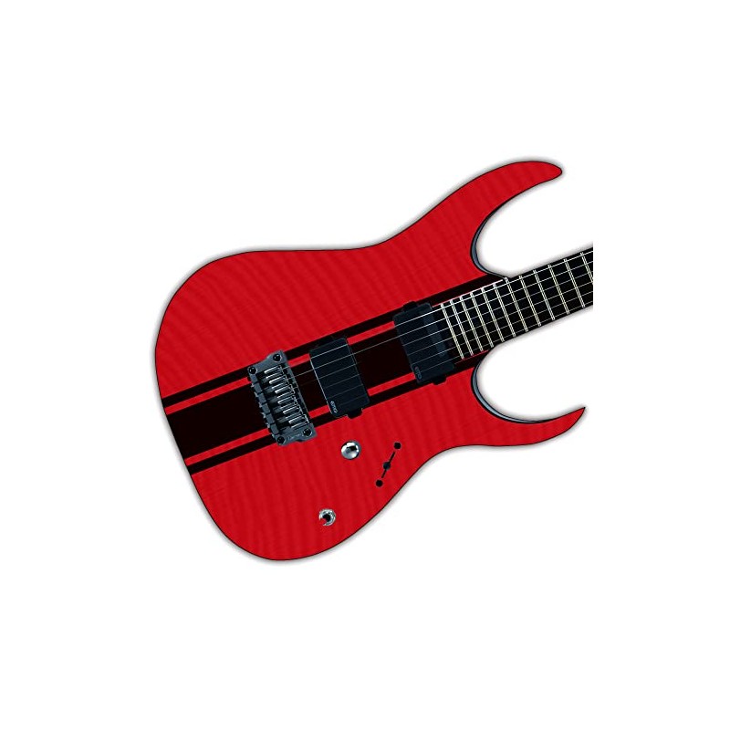 Wide Custom Racing Stripe Decal Stickers for Guitars & Basses.