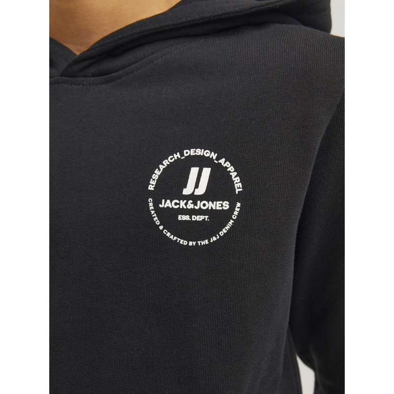 JACK & JONES Child Hoodie Logo Hoodie Junior, black