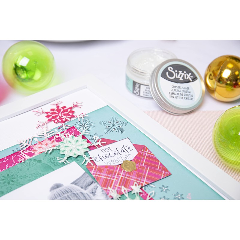 Cartella per goffratura a più livelli Sizzix Textured Impressions Winter