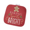 GiftsForYouNow Baking Spirits Bright Christmas Pot Holder