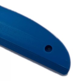 CENTURY Skateboard tail bone style Skid Plate, BLUE 8 inch