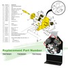 10L0L Golf Cart Forward Reverse Switch Assembly for Electric EZGO