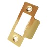 Short Strike Plate Mortice Latch x 1 - Polished Brass
