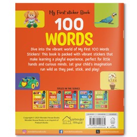 My First 100 Words Stickers