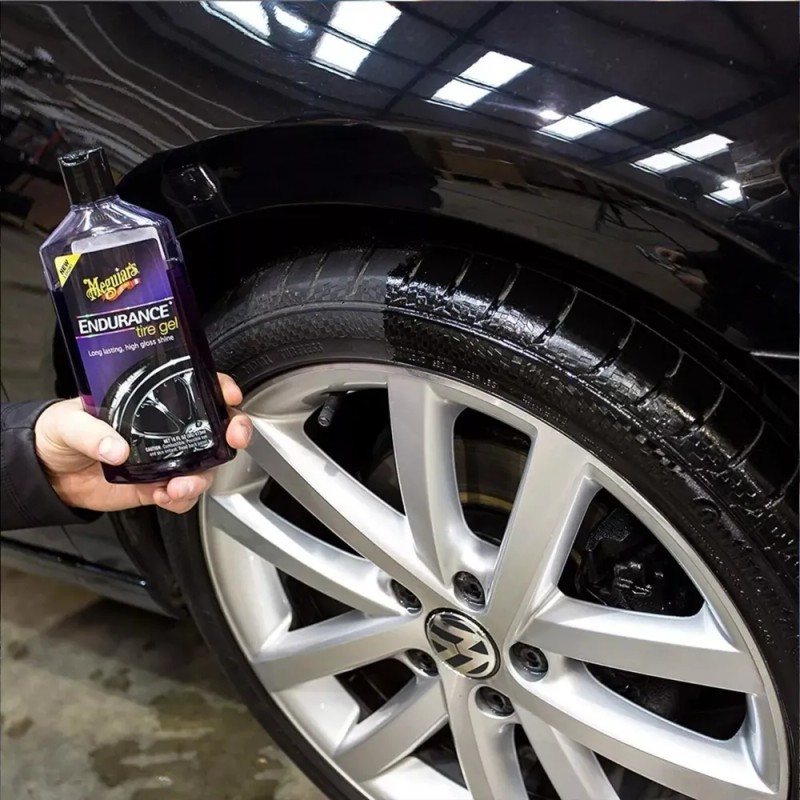 Kit Meguiar's Gel Abrillantador De Llantas G7516 Morado
