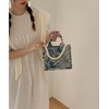Women's Tote Bag, Shoulder Bag, Total Pattern, Oriental Office, Commute,