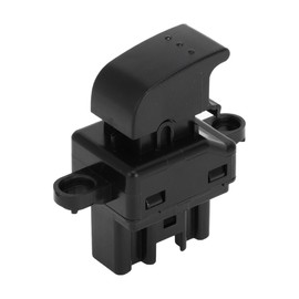 A ABSOPRO Power Window Switch for Mazda 3 2004-2009 No.B32H66370 Window Control Switch ABS Black Rear Left Right Side