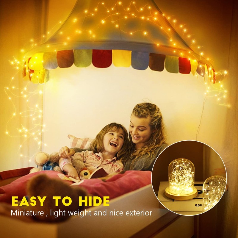 Brightown 24 Pack Fairy Lights Battery Operated - 7Ft 20