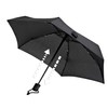 EuroSchirm Unisex - Adult Dainty Automatic Umbrella, Black, One Size