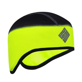 SHADOW DANCE UK - Cycle Helmet Mens - Skull Cap for Men - Warm Cycling Cap Under Beanie - Ideal for Cycling Running Hiking - Winter Bike Helmet Women - Motorbike Accessories Yellow