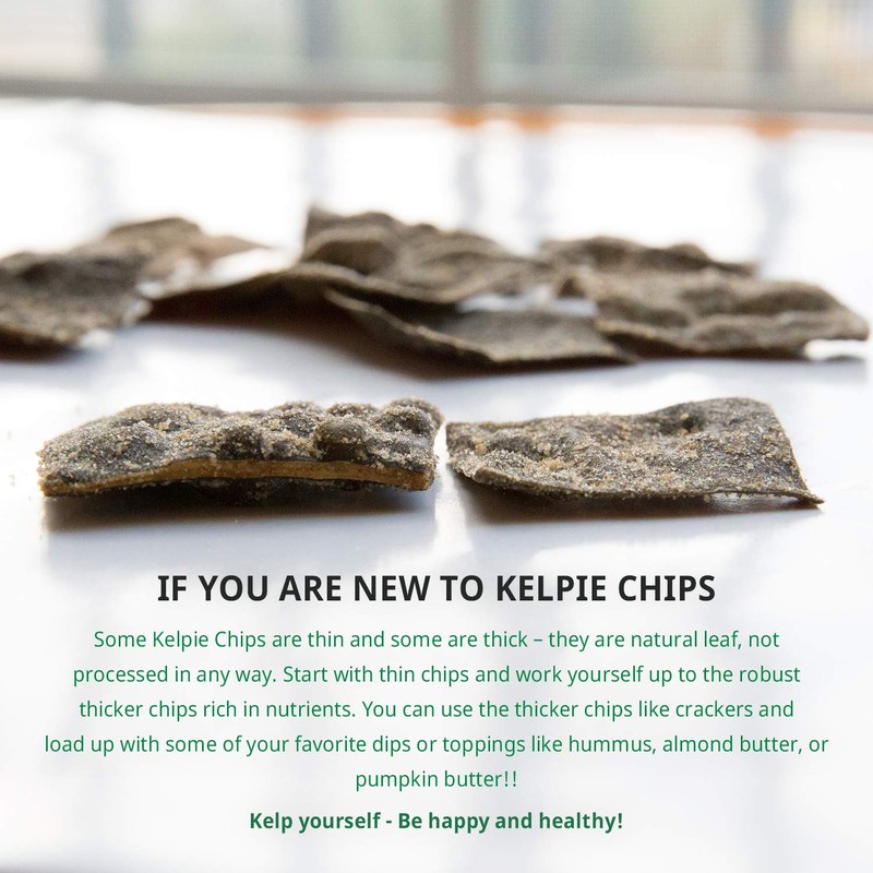 Chipotle,1oz, 3bags, Kelpie Chips healthy snack natural kelp seaweed chips