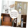 OSALADI Strike Plate 6pcs Door Hole Filler Cover Plate Door