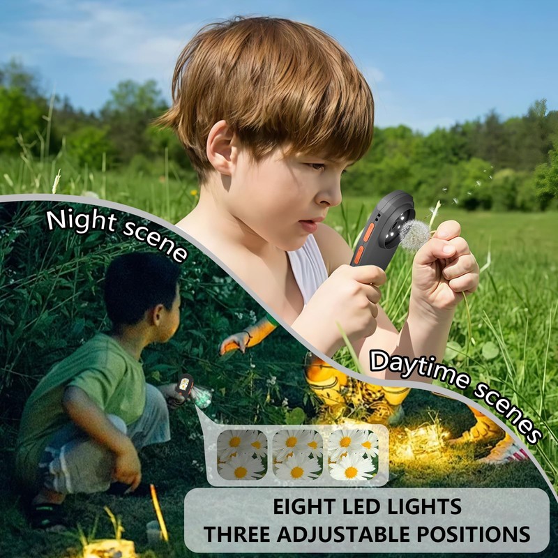 Handheld Digital Microscope | Kids Microscope with 2.0" IPS Screen,500X