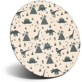 Destination Vinyl ltd Magnet for Refrigerator, Fridge - Dinosaur Pattern Kids Boys Girls for Office, Cabinet and Whiteboard, Magnetic Stickers, 44710