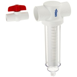 Rusco 1-1/2-140-F Polyester Screened Spin-Down Filter System , White