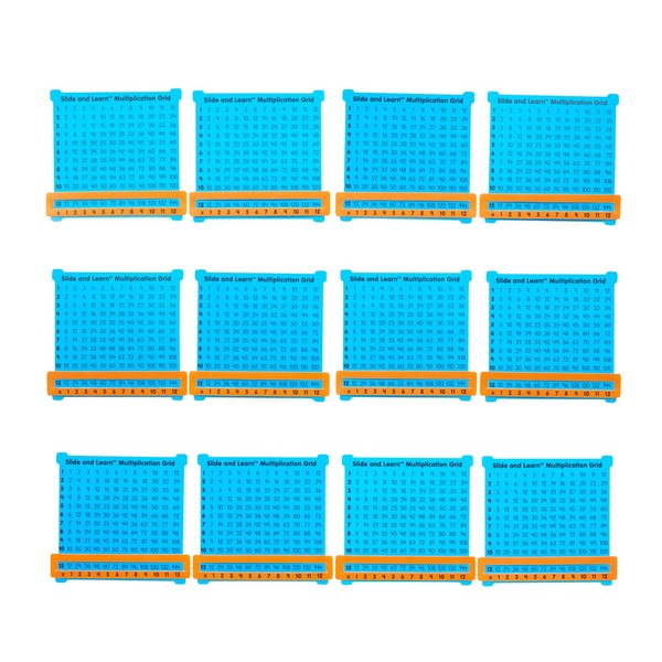 Really Good Stuff Slide and Learn Multiplication Grids, 5?” by