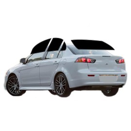 AUTOTEK Precut All Sides Windows Tint Film Cars Sun Blocking Protection Privacy Anti Shatter Glass Film Any Tint Shade kit for Mitsubishi Lancer Sedan 2008-2017