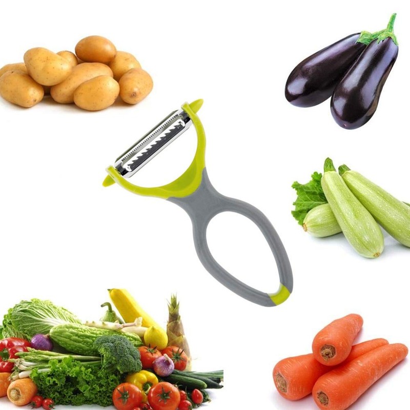 2 in 1 Julienne Peeler & Vegetable Peeler, Fruit Y