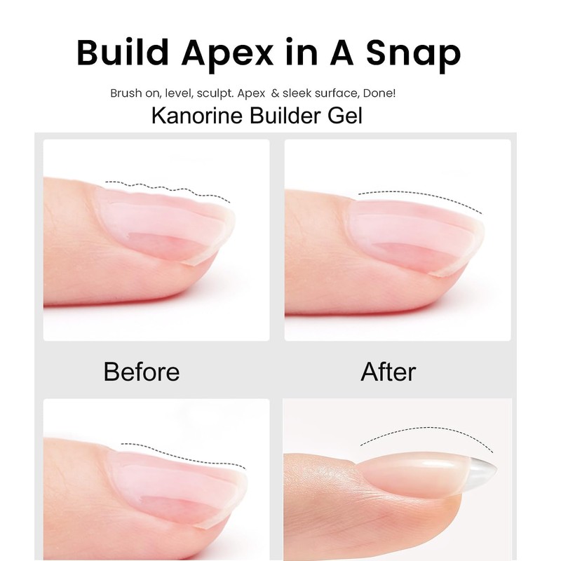 KANORINE Gel-Nagellack, Aufbaugel, 15 ml
