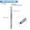 sourcing map 4pcs Straight Flute Thread Tap, 3/16-24 BSW Inches