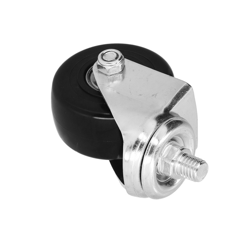 Stem Casters 65mm/2.6in 360° Rotation Low Noise Furniture Movable Mounting