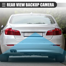 Motoforti Rear View Backup Camera, for Kia Optima 2014 2015 2016, Plastic Metal, No.957602T650, Black