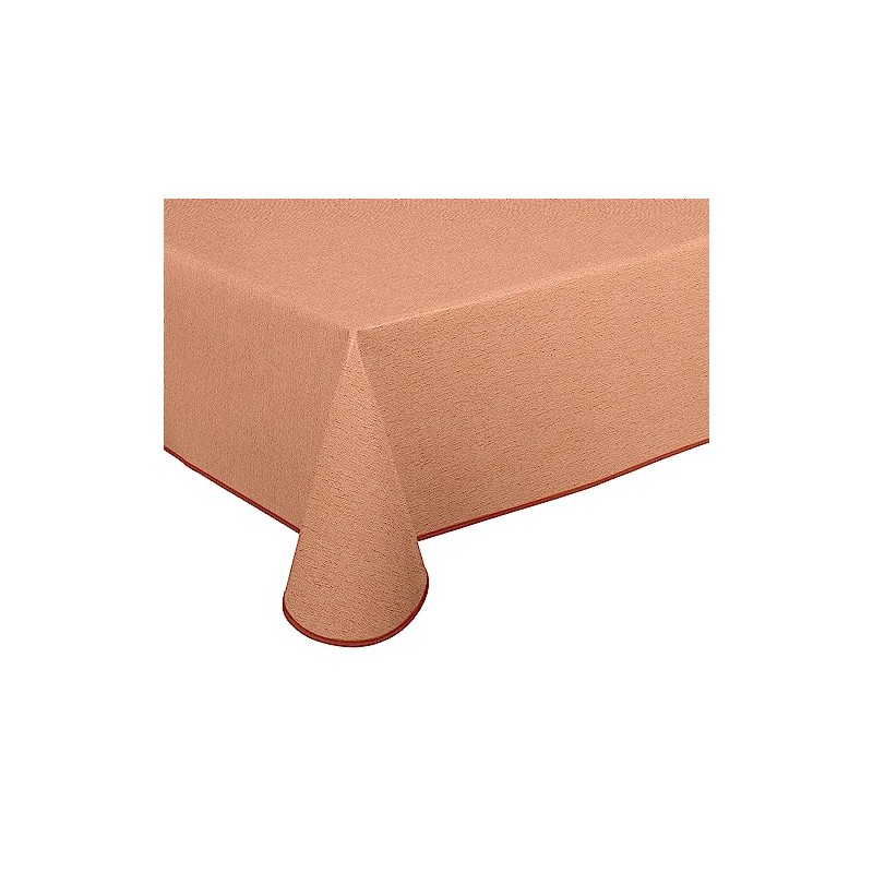 Oilcloth Tablecloth Wipe Clean Non-Slip with Piping Band Square Round