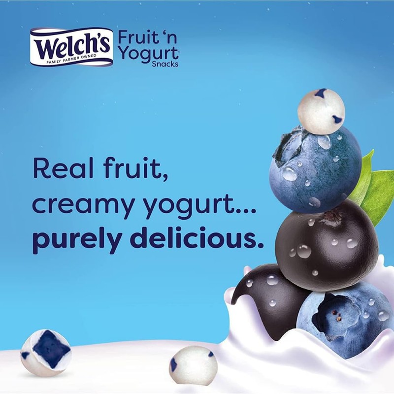 Welch's Blueberry-Acai Fruit 'n' Yogurt Snacks 5.6oz, one box