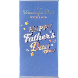 Father's Day Card To A Wonderful Dad With Love