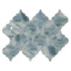 5 Sheets Arabesque Porcelain Tile for Kitchen Backsplash