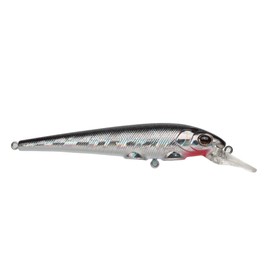 Berkley Hit Stick Fishing Lure, Black Silver, 1/4 oz, 2 3/4in | 7cm Crankbaits, Largest Rolling Action of Any Berkley Hard Bait, Equipped with Sharp Fusion19 Hook