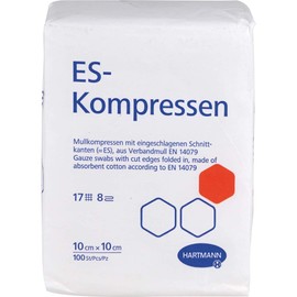 ES-KOMPRESSEN Non-Sterile 10 x 10 cm 8-Ply