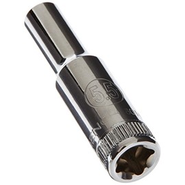 GEARWRENCH 1/4" Drive Deep Metric Socket 5.5mm, 6 Point - 80140