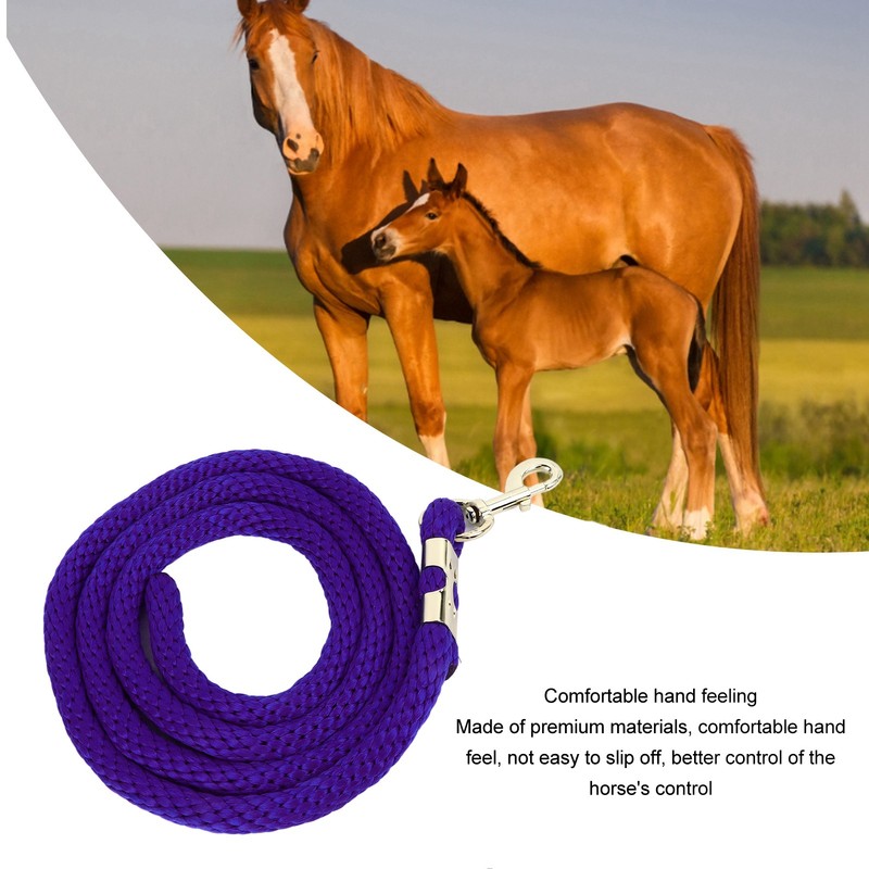 Horse Lunge Line with Snap Heavy Duty High Tensile Horse