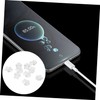 Angoily 10pcs Durable PVC Charging Port Dust Plugs Protective Dust