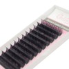 Qeelasee Faux Mink Silk Eyelash Extensions 0.03mm D Curl 13mm