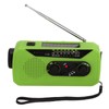 Emergency Radio Hand Power Generation Solar Radio with LED Flashlight